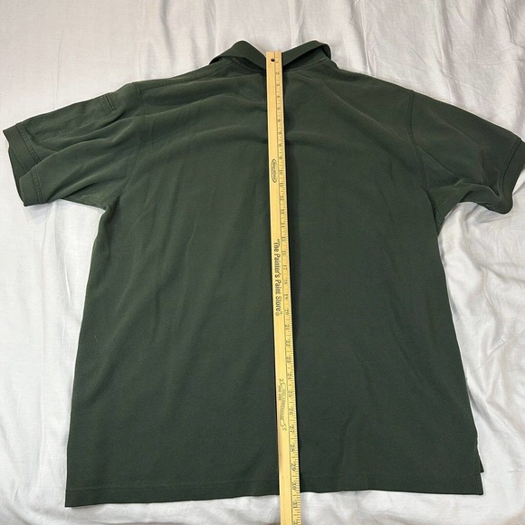 5.11 Tactical Performance Polo Shirt Green Size XL Short Sleeve Button Front - Picture 2 of 5